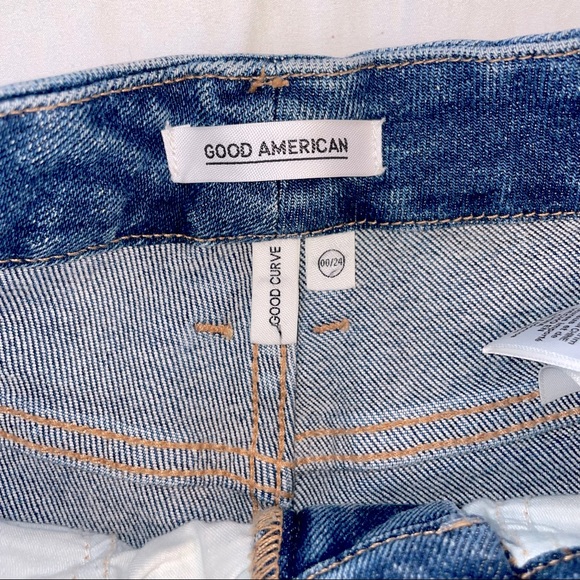 GOOD AMERICAN straight leg jeans - Picture 5 of 6